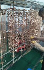 18 K / 24 K Yenilikçi Özel PVD Makinesi Altın Kaplama Takı Paslanmaz Çelik Gerçek Altın Kaplama Yüzükler